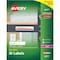 Avery Label, Perm, Laser, 5/8X3, We 1600PK AVE6577 - alternate 1